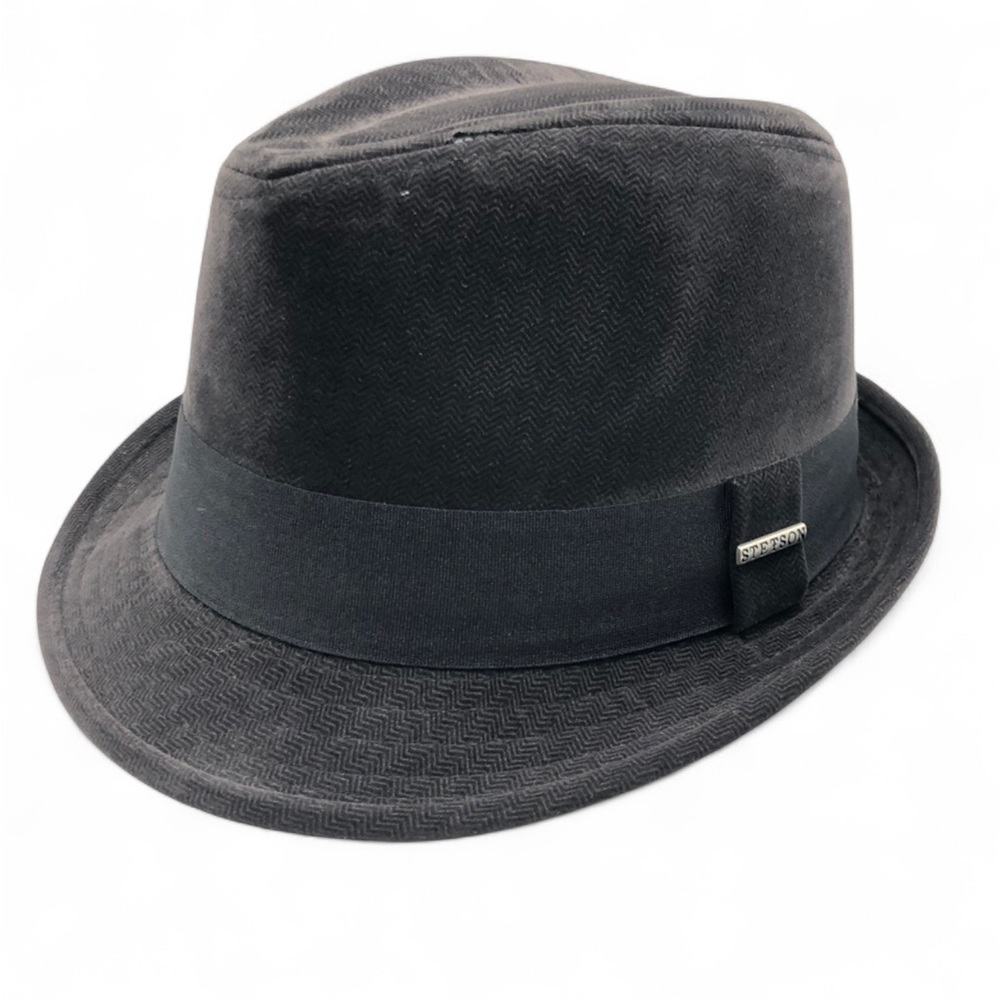 Stetson Fedora Mens Hat Black Velvet